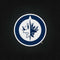 NHL Winnipeg Jets Black Background Motorola RAZR Skin