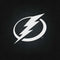 NHL Tampa Bay Lightning Black Background Galaxy Buds Live Skin