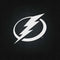 NHL Tampa Bay Lightning Black Background Amazon Echo Buds Skin