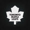 NHL Toronto Maple Leafs Black Background Galaxy Buds Live Skin
