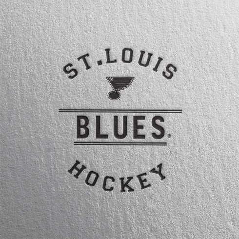NHL St. Louis Blues Black Text Amazon Echo Buds Skin