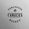 NHL Vancouver Canucks Black Text Galaxy Buds Plus Skin