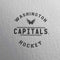 NHL Washington Capitals Black Text Beats Solo 2 Wired Skin