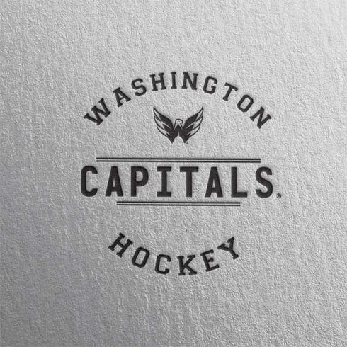 NHL Washington Capitals Black Text Nintendo Switch Lite Skin