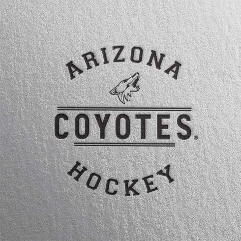 NHL Arizona Coyotes Black Text Galaxy Buds Live Skin