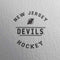 NHL New Jersey Devils Black Text Galaxy Z Flip Skin