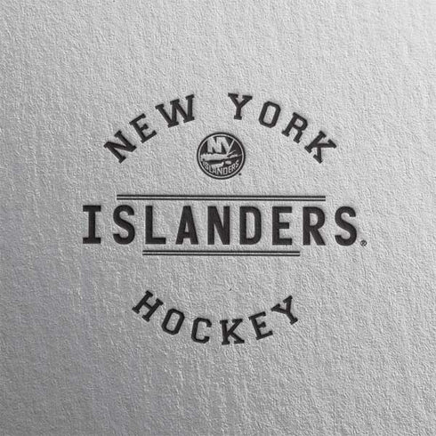 NHL New York Islanders Black Text Xbox 360 Slim (2010) Skin