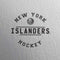 NHL New York Islanders Black Text AirPods Pro 2nd Gen Skin