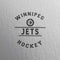 NHL Winnipeg Jets Black Text Moto E5 Plus Skin