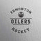 NHL Edmonton Oilers Black Text Apple AirPods 2 Skin