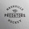 NHL Nashville Predators Black Text Motorola RAZR Skin
