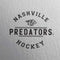 NHL Nashville Predators Black Text Apple AirPods Pro Skin
