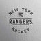 NHL New York Rangers Black Text SteelSeries Rival 600 Gaming Mouse Skin