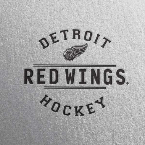 NHL Detroit Red Wings Black Text Amazon Echo Buds Skin