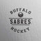 NHL Buffalo Sabres Black Text Amazon Echo Buds Skin