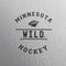 NHL Minnesota Wild Black Text Amazon Echo Buds Skin
