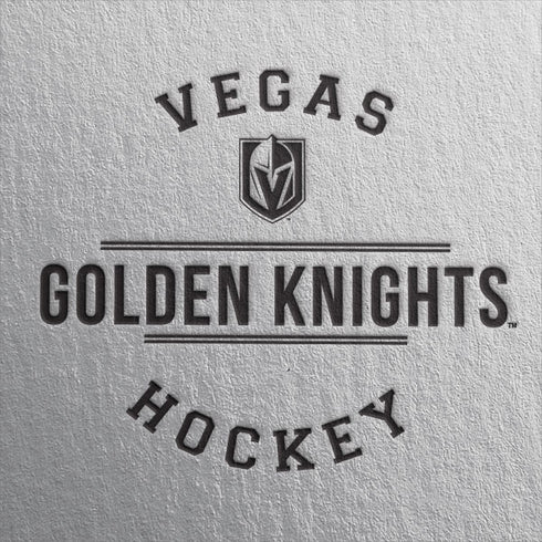 NHL Vegas Golden Knights Black Text Galaxy Buds Live Skin