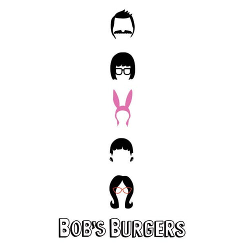 Bobs Burgers Silhouette iPhone 5/5s/5SE Skin