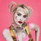 DC Comics Harley Quinn Blowing Kisses iPhone 14 Plus Folio Case