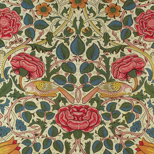 Rose by William Morris Galaxy A20 Clear Case