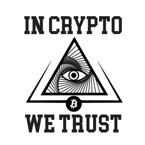In Crypto We Trust iPhone 7 Folio Case