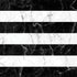 Black and White Striped Marble iPhone 15 Skin