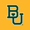 Baylor University BU Yellow iPhone 13 Folio Case