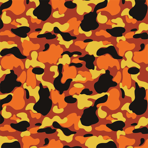 Orange Camo Apple Pencil (1st Gen, 2017) Skin