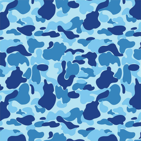 Light Blue Street Camo iPhone SE (2nd & 3rd Gen) Folio Case