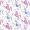 Purple Unicorns by Cat Coq Amazon Echo Buds Skin