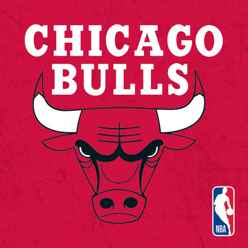NBA Chicago Bulls Red Distressed Xbox 360 Slim (2010) Skin