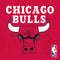 NBA Chicago Bulls Red Distressed Xbox 360 Slim (2010) Skin