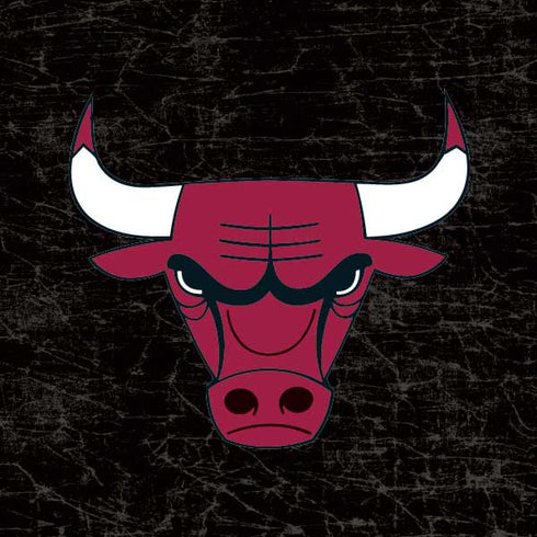 NBA Chicago Bulls Black Distressed Amazon Echo Buds Skin