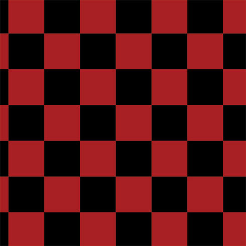 Red and Black Checkerboard iPhone 7 Folio Case