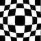 Black and White Zoomed Checkerboard SteelSeries Rival 600 Gaming Mouse Skin
