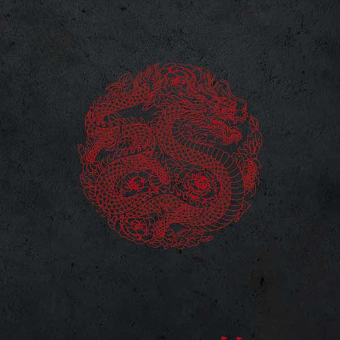 Red Dragon Beats Solo 2 Wired Skin