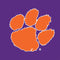 Clemson University Tiger Print Purple Apple Pencil (1st Gen, 2017) Skin