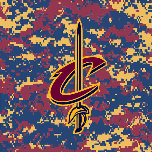 NBA Cleveland Cavaliers Digi Camo iPhone 15 Skin