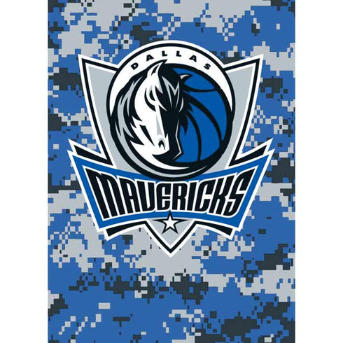 NBA Dallas Mavericks Digi Camo Galaxy A20 Clear Case
