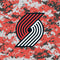 NBA Portland Trail Blazers Digi Camo iPhone 8 Folio Case