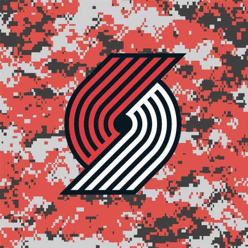 NBA Portland Trail Blazers Digi Camo Galaxy Buds Plus Skin