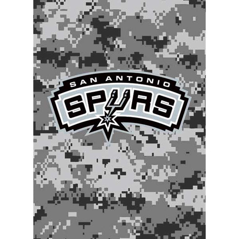 NBA San Antonio Spurs Digi Camo Galaxy Z Flip6 Clear Case