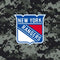 NHL New York Rangers Camo Galaxy Buds Plus Skin
