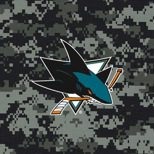 NHL San Jose Sharks Camo Steam Deck Handheld Gaming Computer OLED Skin