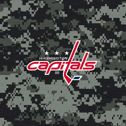 NHL Washington Capitals Camo Galaxy A50 Clear Case