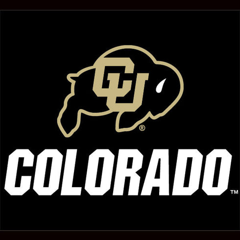University of Colorado CU Logo on Black Apple Pencil (1st Gen, 2017) Skin