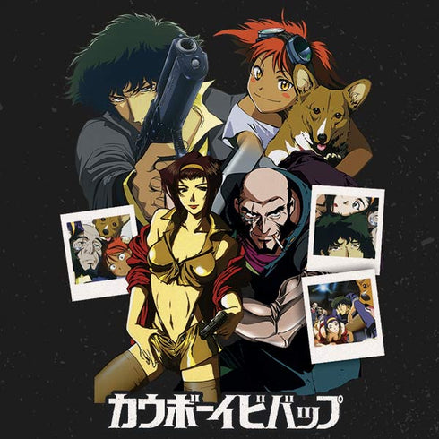 Cowboy Bebop Group Shot Galaxy Z Fold4 5G Clear Case