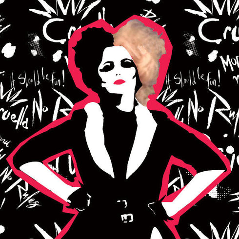 Disney Cruella (2021) Animated Pattern Apple Pencil (1st Gen, 2017) Skin