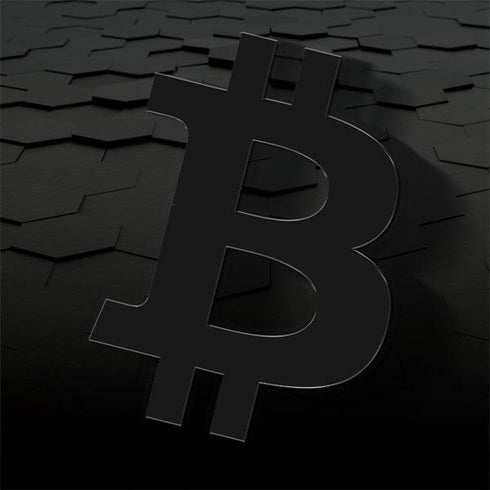 Bitcoin Textured Logo Apple Watch Band 42-44mm