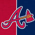 MLB Atlanta Braves Split iPhone 15 Skin